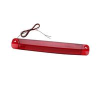 NYSQOFMB Rear Third Brake Light Universal Car SUV 18LED High Mount LED Third 3RD Rear Brake Stop Tail Light Lamp 30CM Car Accessories High Mount Stop Lamp(Red)