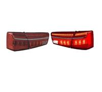 NYSQOFMB Tail Light Brake Light Auto Led Tail Lamp Upgrade Modified Taillight For A6 C7 2012-2016 Dynamic Signal(Brass)
