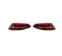 NYSQOFMB Tail Light Brake Light Full Led Tail Lamps Assembly For Vw For Golf Mk7 For 7.5 Tsi Tdi 2013-2019 Rear Taillights Sequential Turn Signal(Red)