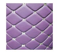 NYSQOFMB Trunk mat 7 Seat Durable Custom Leather Colorful Car Trunk Mat For Skoda For Kodiaq 2024 2025 Auto Carpet Interior Parts(Purple)