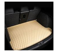 NYSQOFMB Trunk mat Car Rear Trunk Mats For SEAT For Cupra For Ateca KH7 2016~2023 5seat Waterproof Cargo Tray Trunk Carpet Tapis Voiture(Beige)