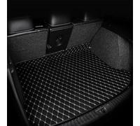 NYSQOFMB Trunk mat Car Trunk Cargo Liner For Hyundai For Santa Fe MX5 2024 2025 7seat Rug Rear Boor Mats Carpet Storage Pads Auto Accessorie(Black beige)