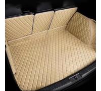 NYSQOFMB Trunk mat Custom Leather Car Trunk Mats For BMW X5 E70 2008-2013 5-Seat Rear Trunk Floor Mat Tray Carpet Mud(BEIGE 3D)