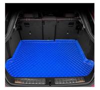 NYSQOFMB Trunk mat For Volvo XC90 New Energy 7-Seat 2016 2017 2018 2019 2020 2021 2022 2023 2024 Car Trunk Mat Cargo Liner Carpet(Blue)