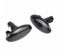 NYSQOFMB Turn Signal Light Modern Styling LED Side Repeater Indicator Turn Signal Flashe For Subaru For Forester For Impreza Sequential Blinker 2008 2009 2010-2019(Smoked Lens)