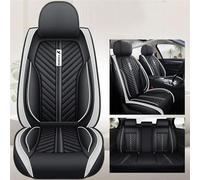 NYSQOFMB Universal 5 Pcs Leather Car Seat Cover Five-seater Full Surround Cushion Four Car Seat Covers Set(Yellow)