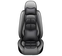 NYSQOFMB Universal Car Seat Cover Interior For CHRYSLER All Models For 300C 200 For Grand For Voyager For Pacifica Accessories Car Seat Covers(Grey pillow)
