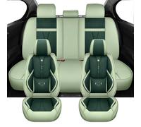 NYSQOFMB Universal Full Set Car Seat Covers For Kia For Ceed For F40 For Dodge For Journey For Suzuki For Swift For A4 A6 Car Seat Covers Set(GREEN)