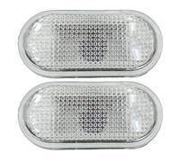 NYSQOFMB Wing Mirror Indicator For Nissan For March For Micra 2002-10 LED Turn Signal LED Side Repeater Car Turn Signal Replacement Reverse Indicator