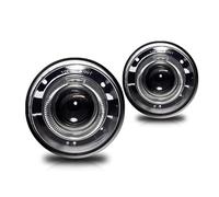 NYSQOJFNF 2 pcs for CHRYSLER 300 300C for ASPEN for DODGE for DAKOTA for DURANGO for JEEP Halo Projector Fog Light lamps front driving LED Bar Fog Lights