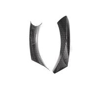 NYSQOJFNF Car Interior 2pcs Car Accessories Carbon Fiber Texture Left/Right Door Handle Pull Cover Trim for BMW 3 Series E90 E91 316 318 320 325 328i Car Interior Trim Strips(Left Carbon Fiber)