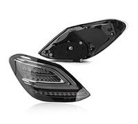 NYSQOJFNF car rear brake light 2pcs LED Tail Light For Mercedes For Benz C Class W205 2019 2020 2021 EU Version Left Hand Smoked Brake Turn Signal Lamp