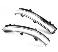 NYSQOJFNF LED Dynamic Turn 2Pc LED Dynamic Turn Signal Blinker For VW For GOL For FOX For Vento Mirror Indicator Sequential 2010-2021 Turn Signal Light(Clear version)