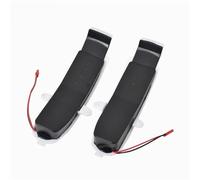 NYSQOJFNF LED Dynamic Turn 2pcs Dynamic Blinker For Mercedes For Benz C Class W203 S203 CL203 2001-2007 LED Turn Signal Side Mirror Light Turn Signal Light(Dynamic Black)