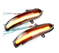 NYSQOJFNF LED Dynamic Turn 2pcs Dynamic Blinker LED Turn Signal Side Mirror Light For Mercedes For Benz C Class W203 W211 S203 CL203 2001-2007 Turn Signal Light(Yellow)