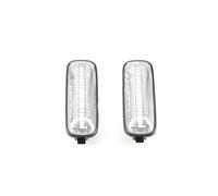 NYSQOJFNF LED Dynamic Turn 2pcs For Legend KA7/KA8/KA9 Auto Parts Side Marker Lamp Dynamic LED Turn Signal Lights For HR-V D16W1/D16W2/D16W5 Turn Signal Light(Crystal white)