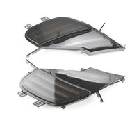 NYSQOJFNF LED Dynamic Turn 95563103401 2x Side Marker Light Dynamic Yellow LED Turn Signal Lights 2003-2006 For Cayenne 955 Turn Signal Light(Smoky-black)