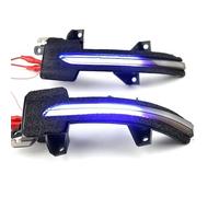 NYSQOJFNF LED Dynamic Turn Dynamic Turn Signal 2x For Civic 11th Gen. 2021 2022 FE/FL LED Rearview Mirror Indicator Blinker Repeater Light Turn Signal Light(Yellow and Blue)
