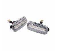NYSQOJFNF LED Dynamic Turn Dynamic Turn Signal Led Flashing Light Side Marker Indicator For A3 S3 8P A4 S4 RS4 B6 B7 A6 S6 RS6 C6 intermitentes Turn Signal Light(Crystal)