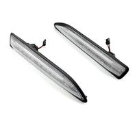 NYSQOJFNF LED Dynamic Turn Sequential LED FOR Mondeo Mk4 Hatchback Saloon Dynamic Turn Signal Side Marker Light Blinker Turn Signal Light(Crystal white)