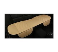 NYSSJDKHG Seat Cover Set For Hyundai For Creta For Ix25 For Tucson For Ix35 For Santafe PU Leather Car Seat Cover Cushion Seat Protectors Covers(Rear Beige)