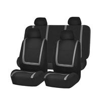 NYSSJDKHG Seat Cover Set For WARTBURG For 353 Tourist Car Seat Cover Detachable Headrests Polyestor Universal Covers Seat Protectors Covers(Gray full set)