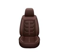 NYSSJDKHG Seat Cover Set Leather Car Seat Cover Accessories For Kia All Models For Rio For Sportage For Cerato K2 K3 K4 K5 For Carnival Car-Styling 5 Seats Seat Protectors Covers(Coffee)