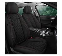 NYSSJDKHG Seat Cover Set Linen Car Seat Covers For A4 B8 B6 B7 For Avant A3 8P A5 For Sportback Q2 Q3 A7 Q7 4L 100 C4 A6 4F C7 C5 Protectors Seat Protectors Covers(Black)