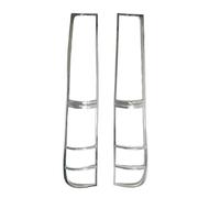 NYSSJDKHGGE Tail Light Guard 2 Pcs ABS Chrome Silver Car Tail Lamp Cover For Toyota For Noah 1996 1997 1998 1999 2000 Exterior Components Decorate Light Guard