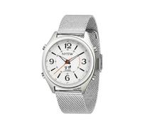 NYSW - Men's Atomic Talking Watch with Pedometer | Walking Step Counter, Calories & Miles | Sets Itself, Always Accurate, Auto DST | No App, No Bluetooth | for Visually Impaired & Seniors1523pAY