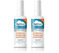 NytEase Pillow Spray 100ml - Stress and Tension Support, Simply Spray on Your Pillow or Bed Linen Before Sleeping - Formulated with a Fragrance Blend of Lavender, Bergamot, Ylang Ylang and Copaiba