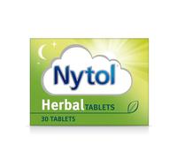 Nytol Herbal Sleep Aid Tablets 30 Tablets | Traditional Herbal Medicinal Product for the Temporary Relief of Sleep Disturbances | Valerian Root, Passion Flower & Hop Strobile Extracts