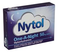 Nytol 50mg One a Night 20 Tablets