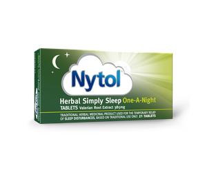 Nytol One-A-Night Herbal Tablets 21 Tablets