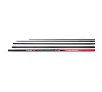 NYTRO Margin Muncher 5.2m | Margin Carp Pole | Lightweight Strong Carbon Fibre | For Heavy Elastics | Progressive Action | Reinforced No.2 Section | Incl. PTFE Bush and Winder Bung | Code 20400010
