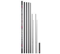 NYTRO Rivalist Pro Power 10m Mini Pack | Strong and Responsive Pole for Commercial Fishing Pre-Fitted with a PTFE Bush Side Puller Bush | Spare Top-Two | Dolly Butt | 20400020