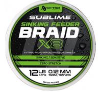 Nytro Sublime X8 Sinking Feeder Braid 0.12