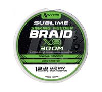 Nytro SUBLIME X8 SINKING FEEDERBRAID 300M - 0.08mm