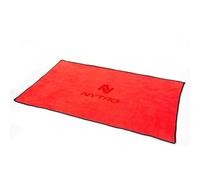 NYTRO Towel | Red 700mm x 450mm | Microfibre Towel Designed to Keep your Hands Clean and Dry when Fishing | Highly Absorbent, Fast Drying, Lightweight and Soft Touch | 22000031