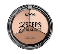 NYX 3 Steps To Sculpt Face Sculpting Palette Fair 5g