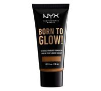 NYX Born To Glow Radiant Foundation Warm Mahogany 16.7