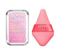 NYX Buttermelt Highlighter U Butta Werk & Wondersnatch Face Powder Puff Duo Bundle