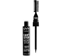 NYX Can't Stop Won't Stop Longwear Brow Black Liner Ink Kit Professional Makeup