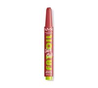 NYX Professional Makeup Lip Balm, Fat Oil Slick Click Lip Balm, Up to 12H Hydration, Infused with Avacado, Cloudberry and Rasberry Oil, Shade No Filter Needed 2g