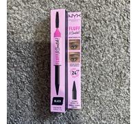 NYX Fluff & Snatch Eyebrow Brow Powder Pen Brand New & Boxed Black BPP08