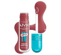 NYX Professional Makeup Lip IV, Hydrating Gloss Stain, Wet High-Shine Finish, Petal Pourin'