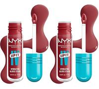 NYX Lip Gloss Professional Makeup Lip IV Lip Stain, 1-Swipe Vitamin-Infused Longwear Color, Hydrating Gloss, Up to 12HR Hydration, High Pigment, Wet Shine Finish, Vegan Formula, Bubblegum Burst