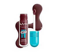 NYX Professional Makeup Lip Gloss and Lip Stain, Lip IV Hydrating Gloss Stain, Up to 12 Hour Hydration, High Pigment, Wet Shine Finish, Shade: Mauve N' Moist!