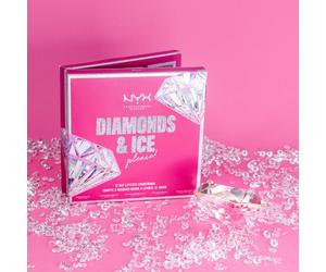 NYX Makeup Diamonds & Ice Please 12 Day Lipstick Advent Calendar Sealed Stunning