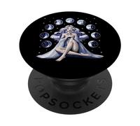 Nyx Moon Goddess Of The Night Ancient Greek Mythology PopSockets Swappable PopGrip